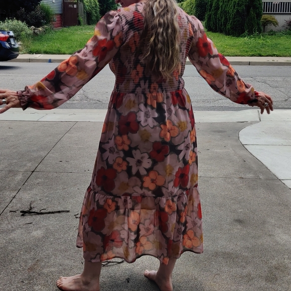 Floral long sleeve dress "Mad about style" - Picture 5 of 14